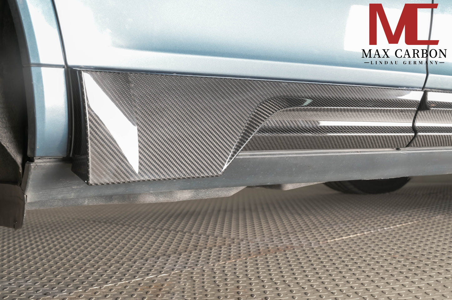 MAX CARBON DRY Carbon Door Insert Sill for Porsche Cayenne 9YA