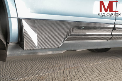 MAX CARBON DRY Carbon Door Insert Sill for Porsche Cayenne 9YA
