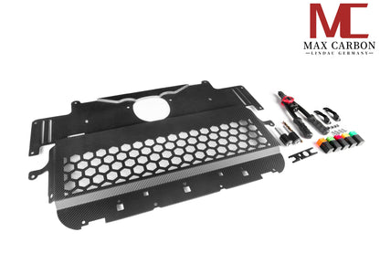 MAX CARBON Dry Carbon Underbody Protection Floor Protection for BMW G80 G81 M3 G82 G83 M4 M2 G87 SQ Style