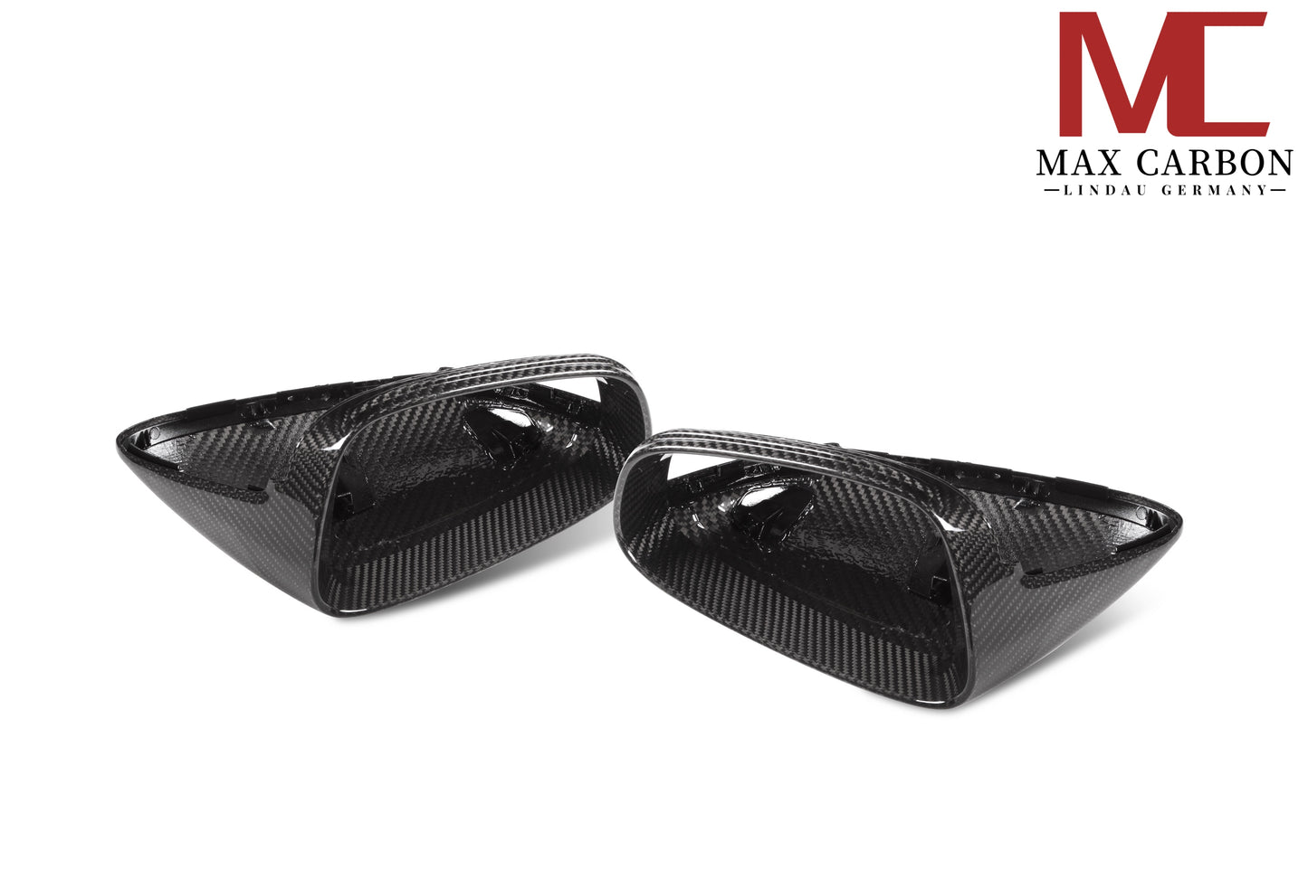 MC MAX CARBON Performance mirror caps Dry Carbon Prepreg suitable for Porsche 911 991.1 GT3RS