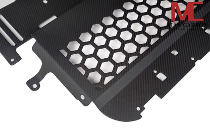 MAX CARBON Dry Carbon Underbody Protection Floor Protection for BMW G80 G81 M3 G82 G83 M4 M2 G87 SQ Style