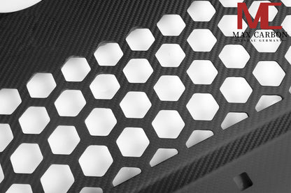 MAX CARBON Dry Carbon Underbody Protection Floor Protection for BMW G80 G81 M3 G82 G83 M4 M2 G87 SQ Style