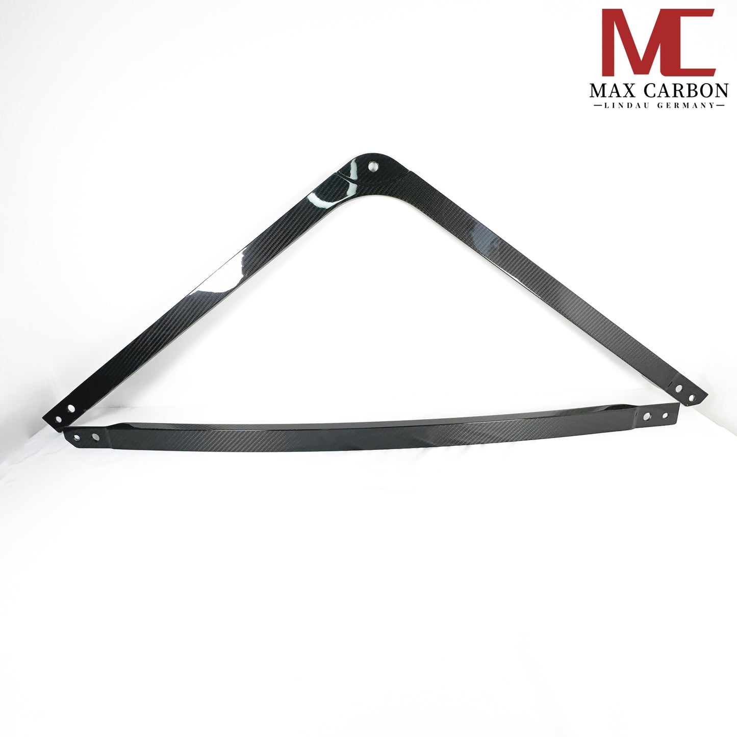 MAX CARBON Performance Dry Carbon Strut Brace Engine Compartment Balance Rod for BMW M3 M4 G80 G81 G82 G83 CSL 