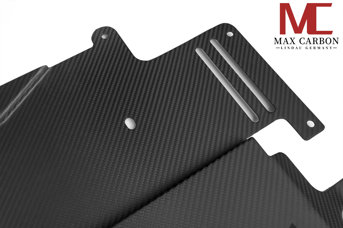 MAX CARBON Dry Carbon Underbody Protection Floor Protection for BMW G80 G81 M3 G82 G83 M4 M2 G87 SQ Style