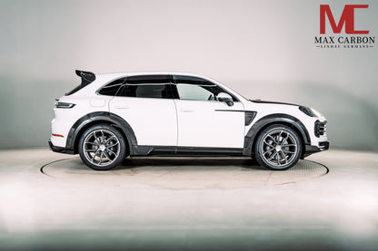 MAX CARBON DRY Carbon wheel house extensions wheel house covers suitable for Porsche Cayenne S GTS 9YA .2 