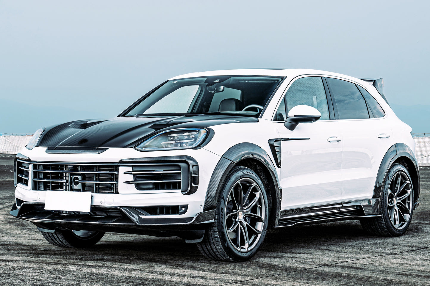 MAX CARBON DRY Carbon Hood for Porsche Cayenne S GTS 9YA .2 9Y0.2 Turbo