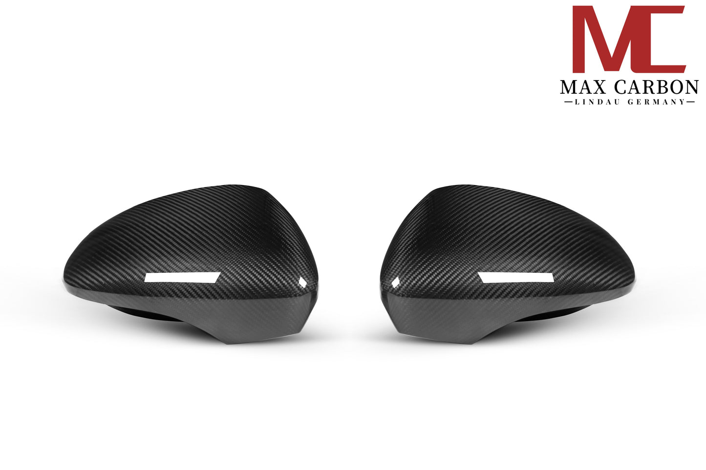 MC Performance MAX CARBON replacement mirror caps for Porsche Panamera 971 976 S GTS Turbo