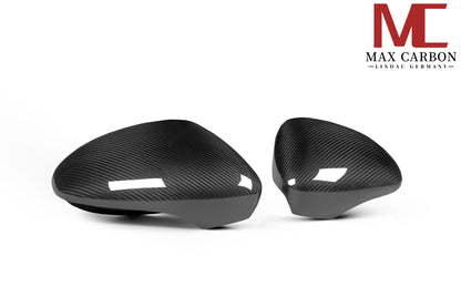 MC Performance MAX CARBON replacement mirror caps for Porsche Panamera 971 976 S GTS Turbo