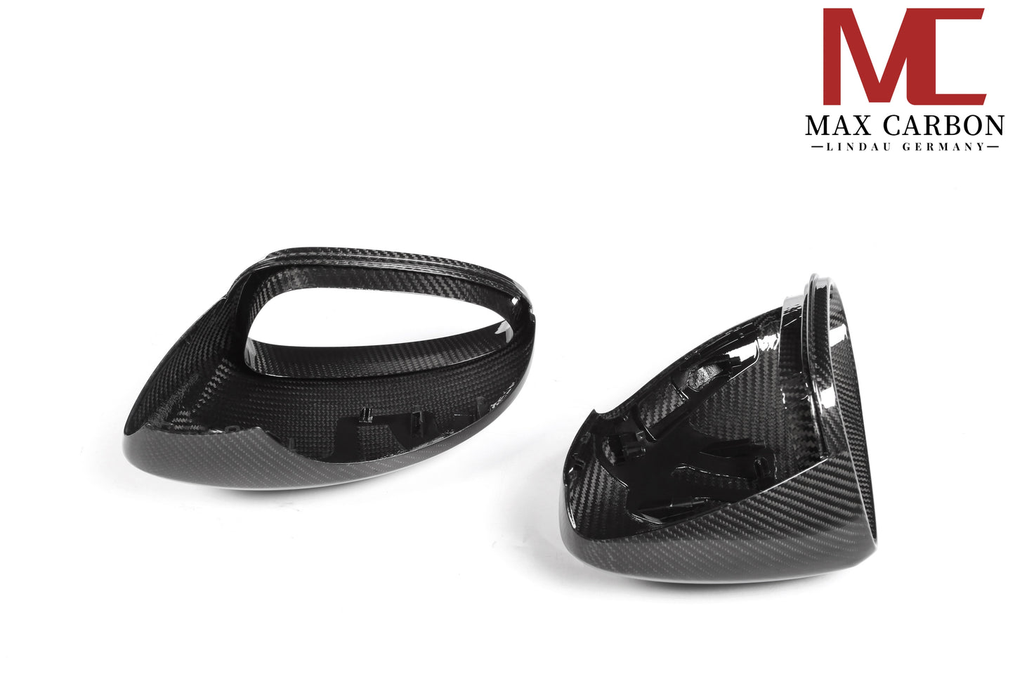 MC Performance MAX CARBON replacement mirror caps for Porsche Panamera 971 976 S GTS Turbo