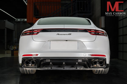 MAX CARBON DRY Carbon Diffuser Rear Diffuser for Porsche Panamera 971