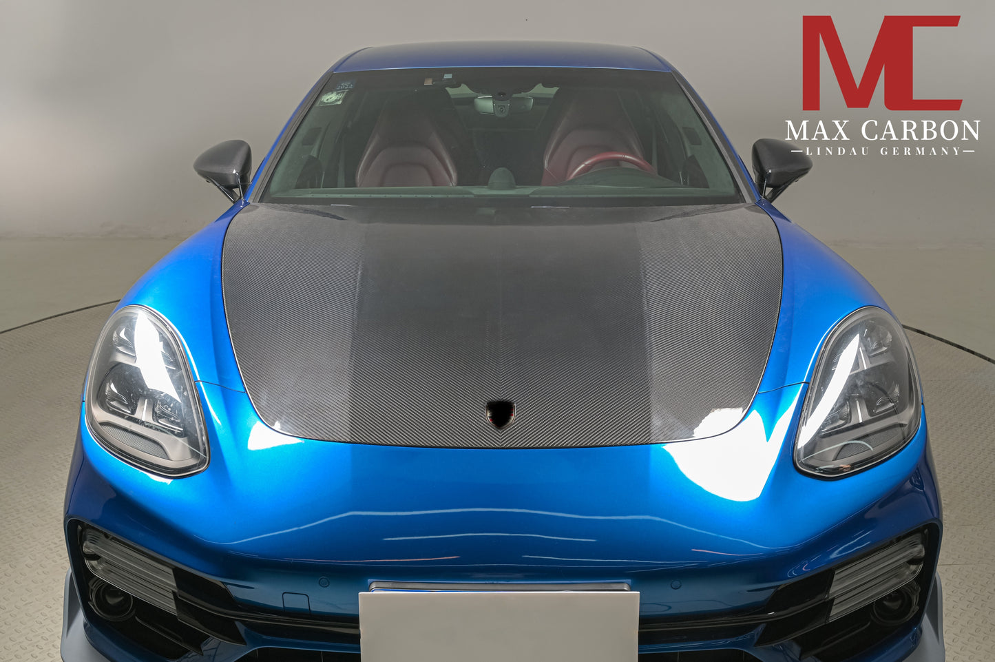 MAX CARBON DRY Carbon bonnet hood suitable for Porsche Panamera 971
