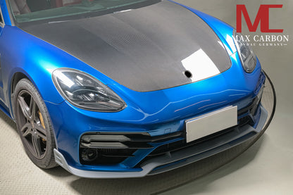 MAX CARBON DRY Carbon bonnet hood suitable for Porsche Panamera 971