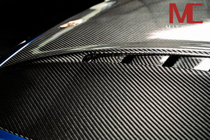 MAX CARBON DRY Carbon Hood Sport Look suitable for Porsche Panamera 971 