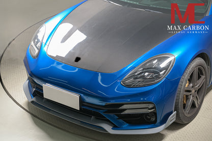 MAX CARBON DRY Carbon bonnet hood suitable for Porsche Panamera 971