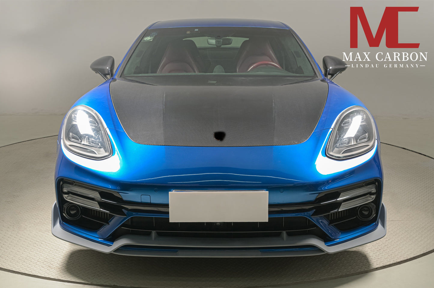 MAX CARBON DRY Carbon bonnet hood suitable for Porsche Panamera 971