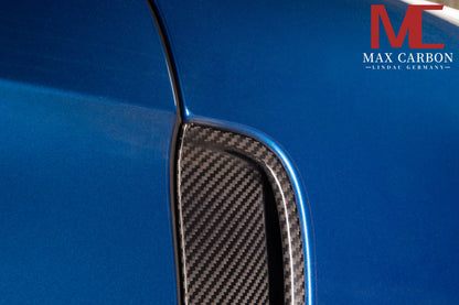 MAX CARBON DRY CARBON side air intake replacement side vent suitable for Porsche Panamera 971