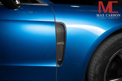MAX CARBON DRY CARBON side air intake replacement side vent suitable for Porsche Panamera 971