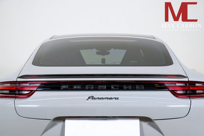 MAX CARBON DRY Carbon rear lip spoiler suitable for Porsche Panamera 971, 4S