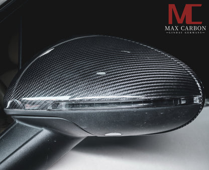 MC Performance MAX CARBON replacement mirror caps for Porsche Macan 95B GTS Turbo S
