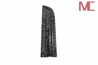 MAX CARBON Dry Carbon Door Strips Side Skirts Replacement for Porsche Macan 95B 95B.2 S Turbo GTS Model from 2018 to 2021 including 3 years warranty 