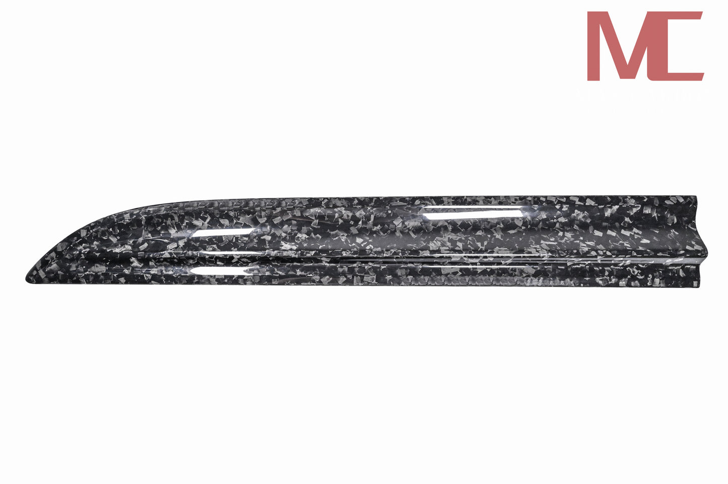 MAX CARBON Dry Carbon Door Strips Side Skirts Replacement for Porsche Macan 95B 95B.2 S Turbo GTS Model from 2018 to 2021 including 3 years warranty 