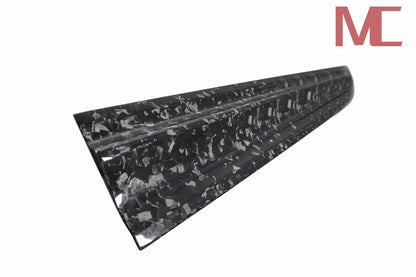 MAX CARBON Dry Carbon Door Strips Side Skirts Replacement for Porsche Macan 95B 95B.2 S Turbo GTS Model from 2018 to 2021 including 3 years warranty 