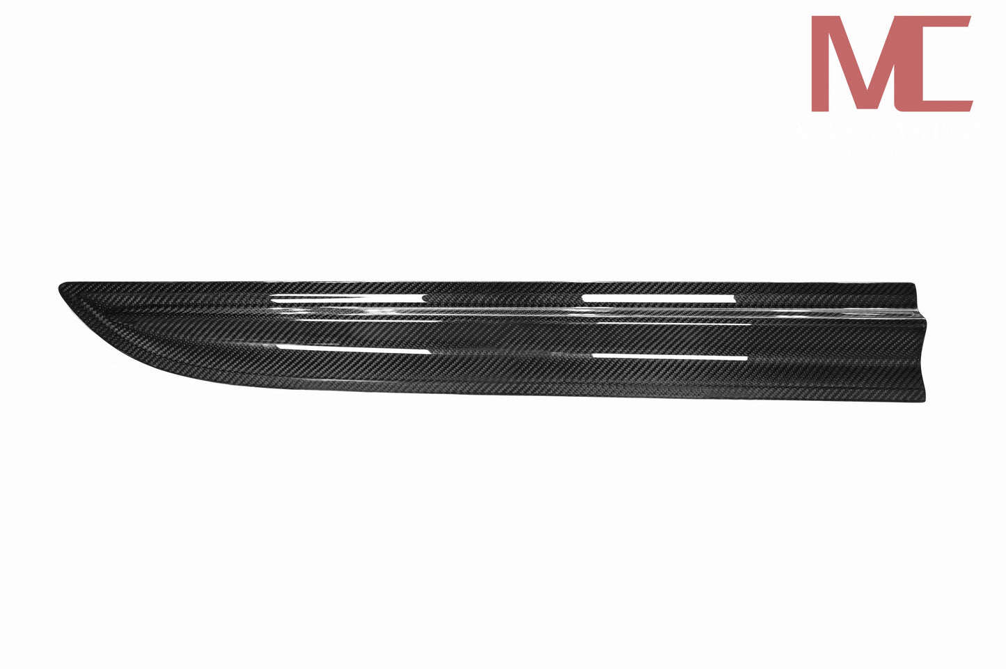 MAX CARBON Dry Carbon Door Strips Side Skirts Replacement for Porsche Macan 95B 95B.2 S Turbo GTS Model from 2018 to 2021 including 3 years warranty 