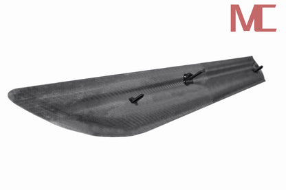 MAX CARBON Dry Carbon Door Strips Side Skirts Replacement for Porsche Macan 95B 95B.2 S Turbo GTS Model from 2018 to 2021 including 3 years warranty 