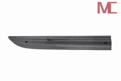 MAX CARBON Dry Carbon Door Strips Side Skirts Replacement for Porsche Macan 95B 95B.2 S Turbo GTS Model from 2018 to 2021 including 3 years warranty 