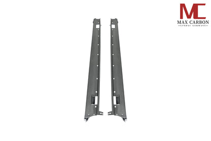 MAX CARBON DRY CARBON side skirts suitable for Porsche Panamera 971 976 