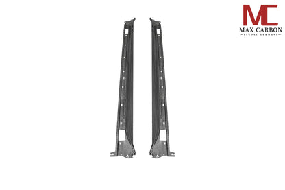 MAX CARBON DRY CARBON side skirts suitable for Porsche Panamera 971 976 