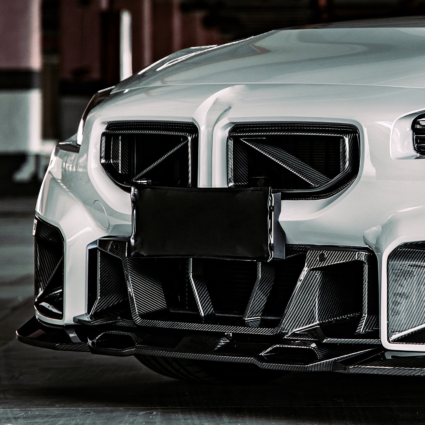 MAX CARBON Performance Real Carbon Dry Carbon Front Bumper Air Intakes for BMW M2 G87
