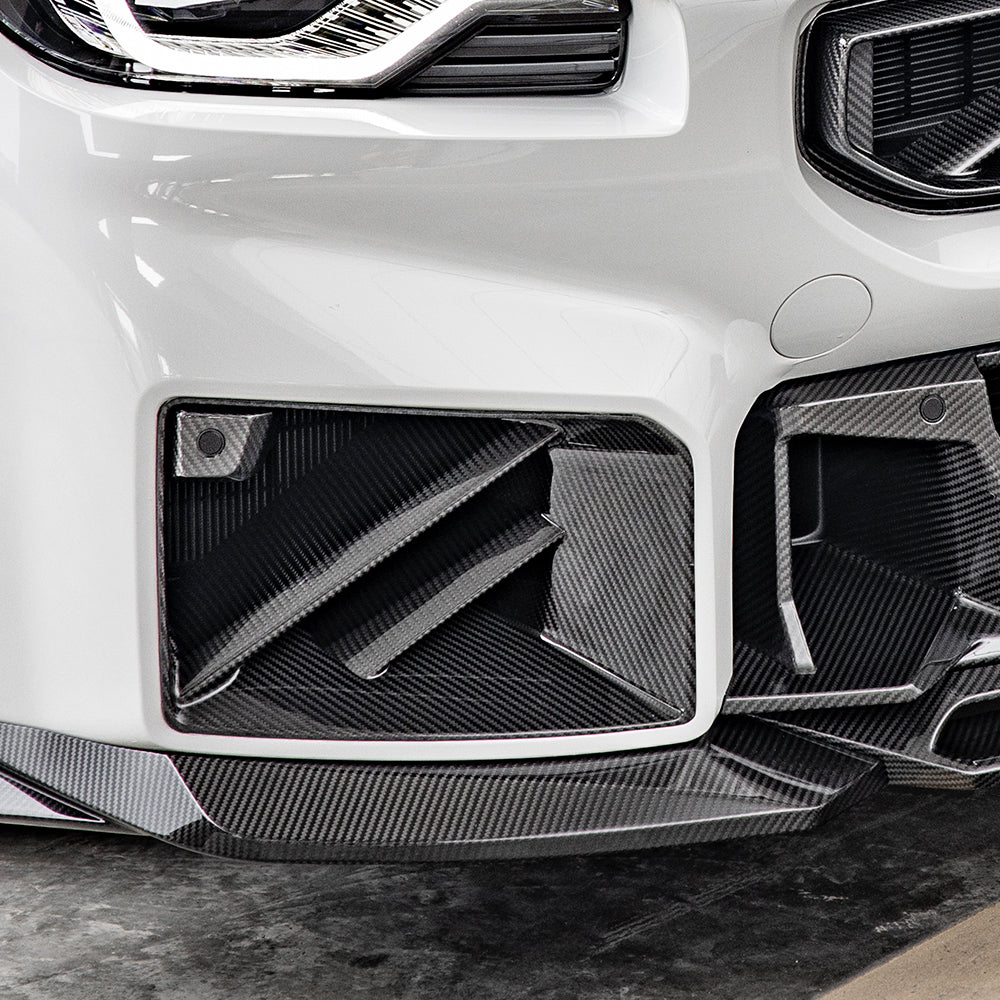 MAX CARBON Performance Real Full Carbon Dry Carbon Air Intake Front Flaps Performance For BMW M2 G87 
