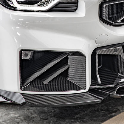 MAX CARBON Performance Real Full Carbon Dry Carbon Air Intake Front Flaps Performance For BMW M2 G87 