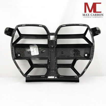 MAX CARBON PERFORMANCE Dry Carbon Front Grille Kidney Grille for BMW M3 M4 G80 G81 G82 G83 CSL