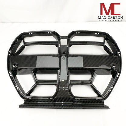 MAX CARBON PERFORMANCE Dry Carbon Front Grille Kidney Grille for BMW M3 M4 G80 G81 G82 G83 CSL