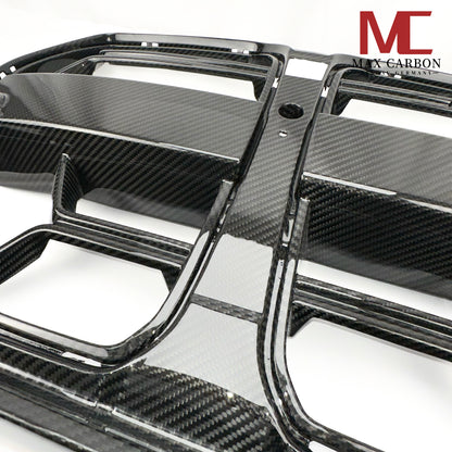 MAX CARBON PERFORMANCE Dry Carbon Front Grille Kidney Grille for BMW M3 M4 G80 G81 G82 G83 CSL