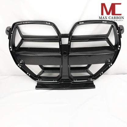 MAX CARBON PERFORMANCE Dry Carbon Front Grille Kidney Grille for BMW M3 M4 G80 G81 G82 G83 CSL