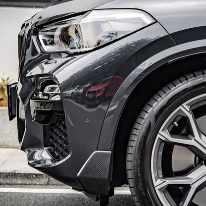 MAX CARBON Performance Large Front Lip Spoiler for BMW G05 LCI X5 