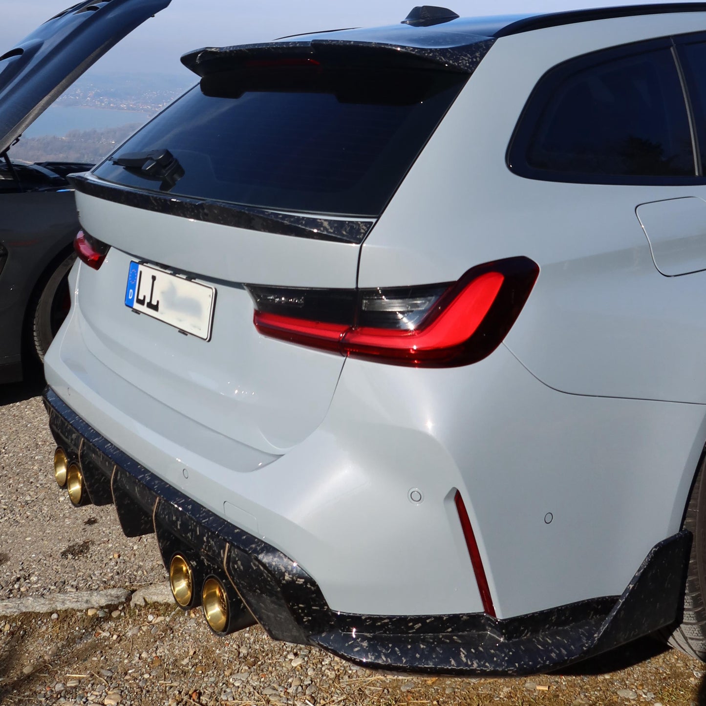 MC MAX CARBON Performance Dry Carbon large rear spoiler for BMW M3 G81 Touring G21 M340i 