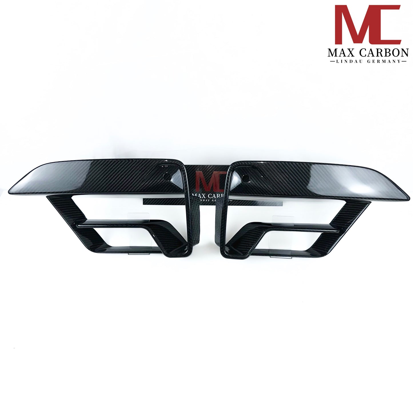 MAX CARBON Dry Carbon Front Air Intake Cover Attachment suitable for BMW M5 F90 LCI 