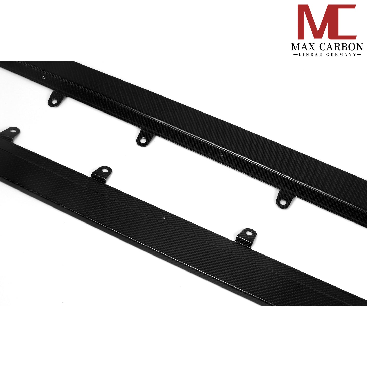 MAX CARBON Dry Carbon Prepreg Replacement Side Skirts Insert for BMW M5 F90 G30 5 Series