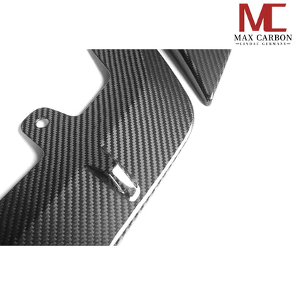 MAX CARBON Dry Carbon sporty large front lip front spoiler suitable for BMW M5 F90 LCI