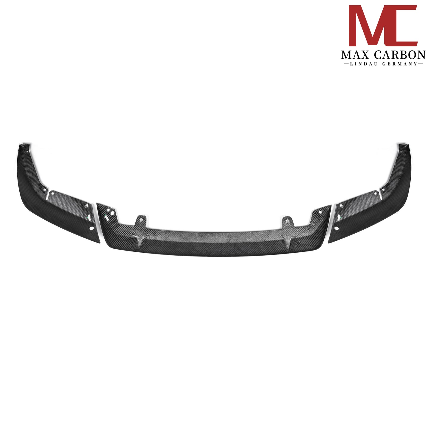 MAX CARBON Dry Carbon sporty large front lip front spoiler suitable for BMW M5 F90 LCI