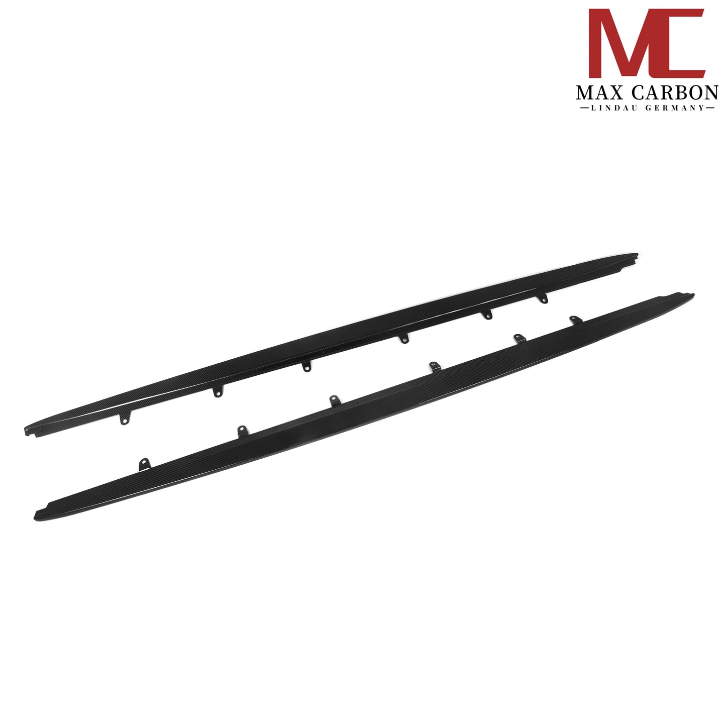 MAX CARBON Dry Carbon Prepreg Replacement Side Skirts Insert for BMW M5 F90 G30 5 Series