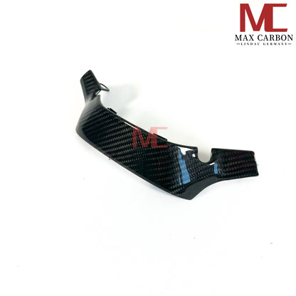 MAX CARBON Dry Carbon Prepreg Steering Wheel Upper Cover Clasp Replacement for BMW M2 G87 M3 G80 G81 M4 G82 G83 M5 F90 M8 F92 F93 F91 X3M F97 X4M F98 X5M F95 X6M F96 XM 