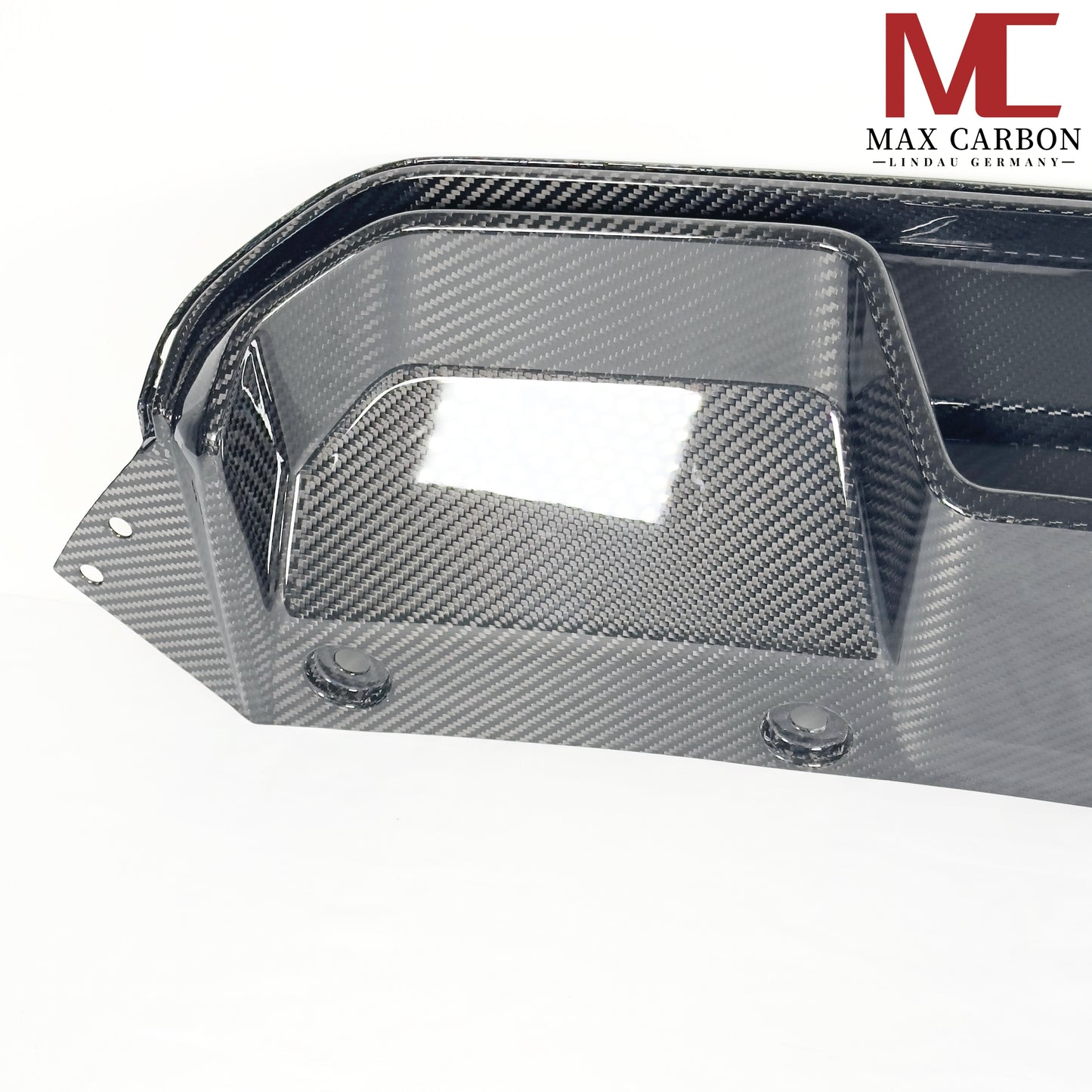 MAX CARBON Dry Carbon Diffuser Rear Diffuser suitable for BMW M5 F90 incl. LCI and CS 