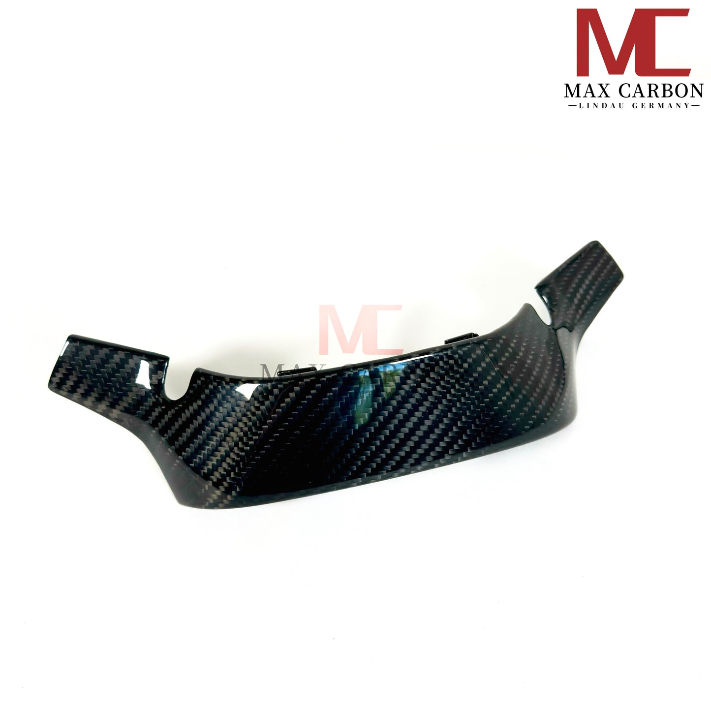 MAX CARBON Dry Carbon Prepreg Steering Wheel Upper Cover Clasp Replacement for BMW M2 G87 M3 G80 G81 M4 G82 G83 M5 F90 M8 F92 F93 F91 X3M F97 X4M F98 X5M F95 X6M F96 XM 