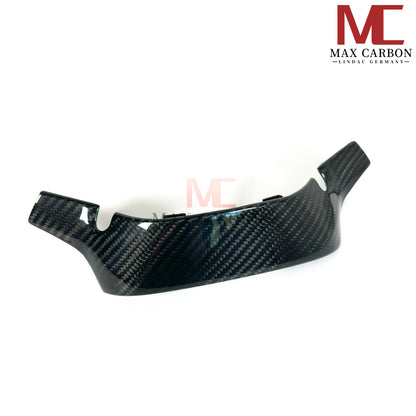 MAX CARBON Dry Carbon Prepreg Steering Wheel Upper Cover Clasp Replacement for BMW M2 G87 M3 G80 G81 M4 G82 G83 M5 F90 M8 F92 F93 F91 X3M F97 X4M F98 X5M F95 X6M F96 XM 