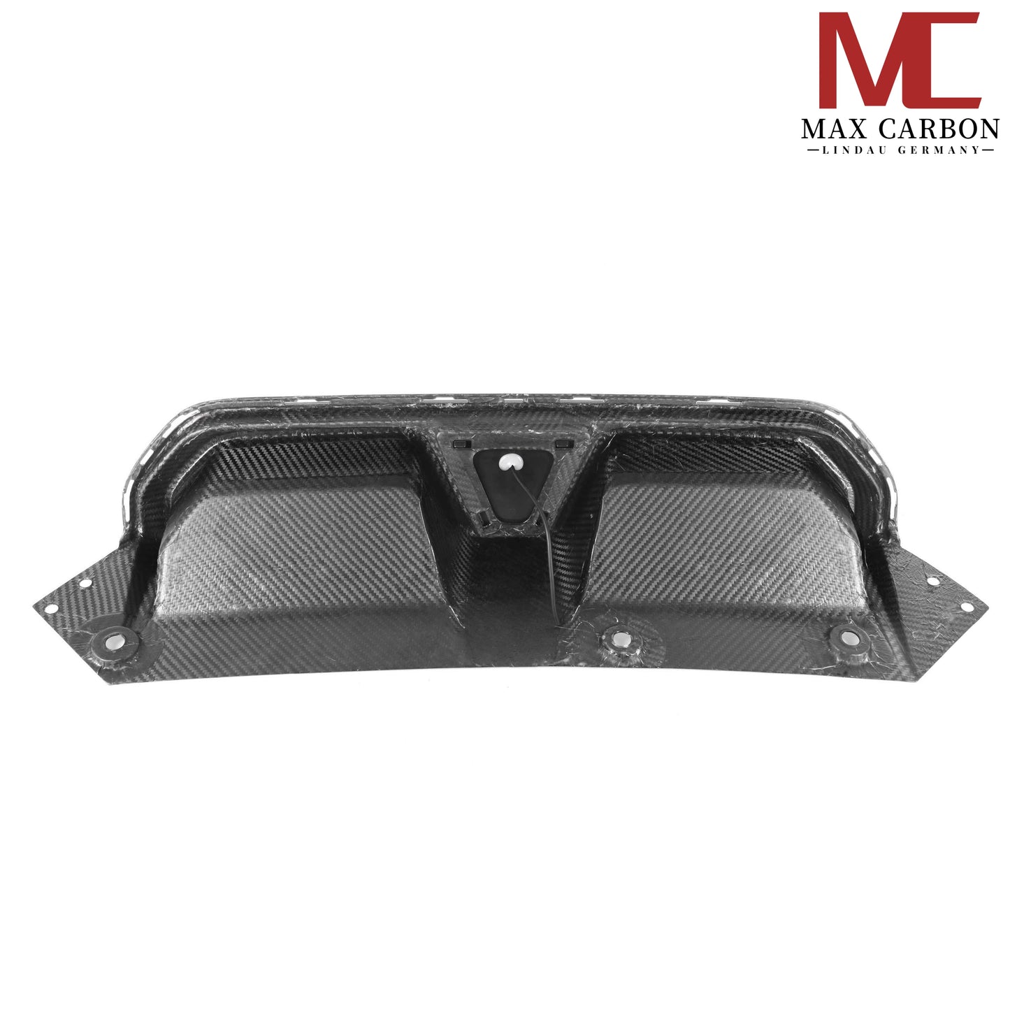 MAX CARBON Dry Carbon Diffuser Rear Diffuser suitable for BMW M5 F90 incl. LCI and CS with LED 